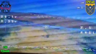 FPV drones stop the assault actions of the Russian 40th Marine Brigade near the village of Plekhovo, Kursk region. Destroying several BTR-82a along with infantry. The Ravens 129th TDF Brigade