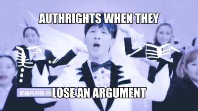 Authright DESTROYS Libleft with SLURS and AD HOMINEM