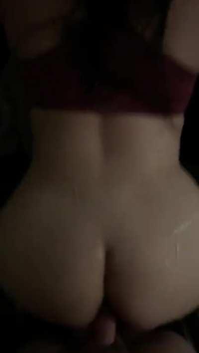 You’re done when I say you’re done. Stick it back in. Keep fucking me. Keep cumming.