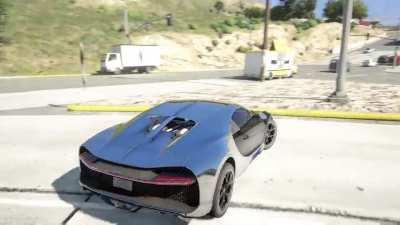 Pull over next time...