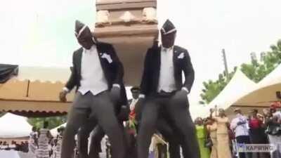 Landed straight in the coffin