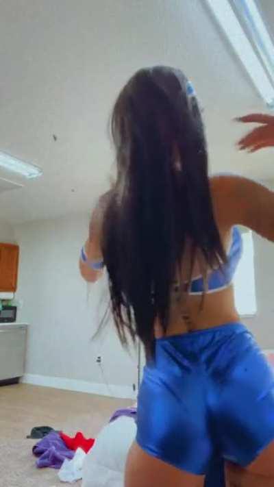 Your fuckdoll is loving her new costume (;