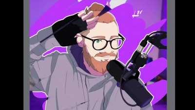 Desenho que Fiz do Senpai Luba :3