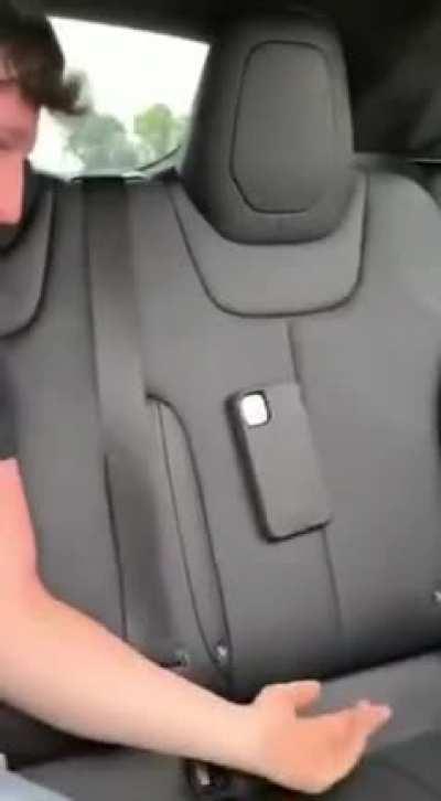 Acceleration pins phone to the seat! Tesla P100D