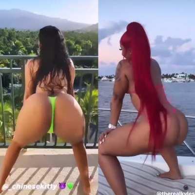 Chinese Kitty VS Ari Fletcher