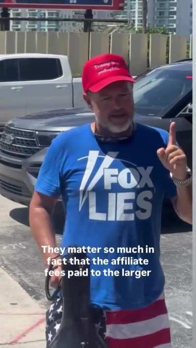 We showed up in Miami with @cliffcashcomedy to take on Fox’s disinformation machine.