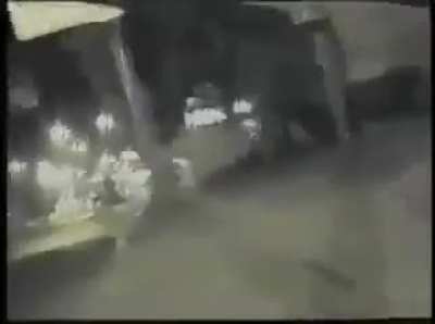 Police officers engage The Zs for the first time. Nuevo Laredo (2003)