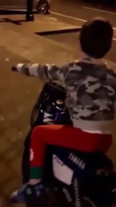 HMJB when I yeet baby’s first dirt bike into a lamppost