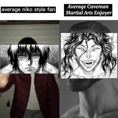 the average getting beat by hobo karate master fan vs The Chad beating sound barrier breaking karate master Enjoyer