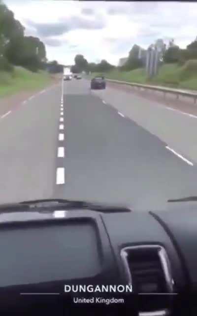 Idiots in trucks? The guy was arrested today