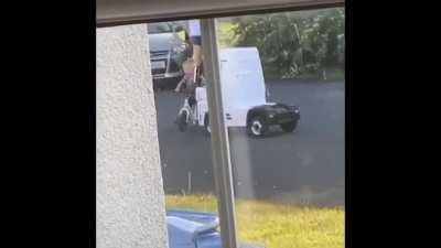 The pug on the loose