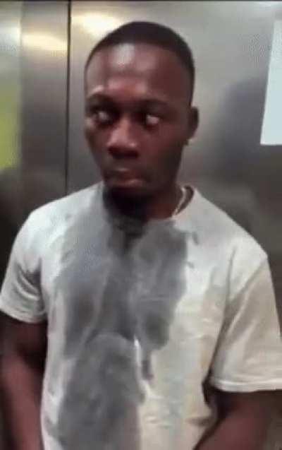 he was not getting caught