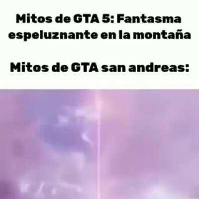 Literalmente los mitos del san andreas