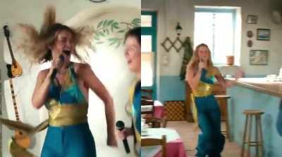 Lily James and her Hypnotic Hips. (Mamma Mia! Here We Go Again)