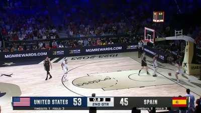 [Highlight] Tyrese Haliburton finds Austin Reaves for the Q2 buzzer-beating dunk