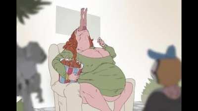 Zuzana finds a little something in her bucket