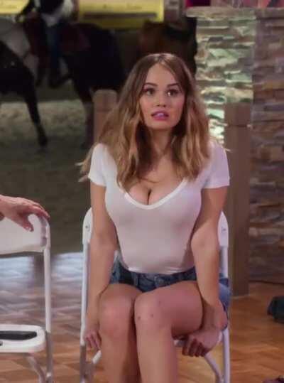 Debby Ryan has some seriously hot big tits