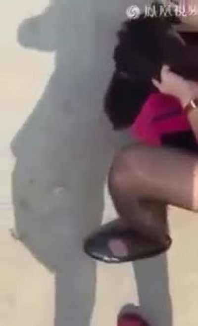 she made her cry - hot and dominant Chinese girl