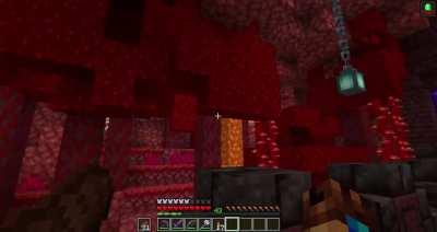 Recreated the nether for my portal room