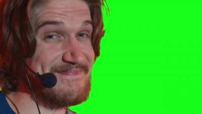 Created green screen versions for the best face reactions