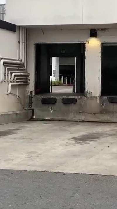 My friend had the genius idea of going off a ledge with no speed or experience