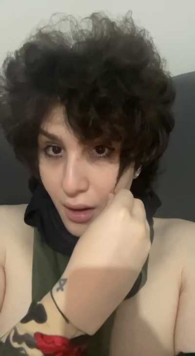 POV: you come home and your trans gf's tits are out