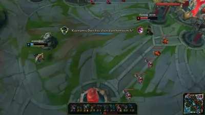 Using Teleport vs Akali...