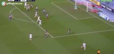 Football player is miraculously healed of all injuries when the ball gets passed to him