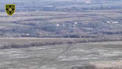 Ukrainian soldier uses an Igla MANPAD to shoot down a Russian Su-25 east of Toretsk, plus targeting the evac helicopter with drones. 8 February 2025