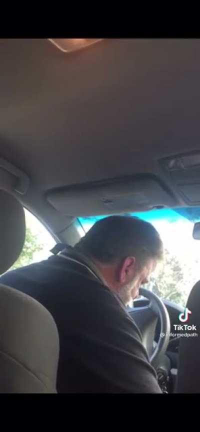 Woman refuses to leave Uber driver’s car