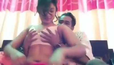 india couple on camera 🤤