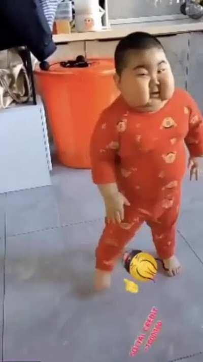 Most starving kid in China