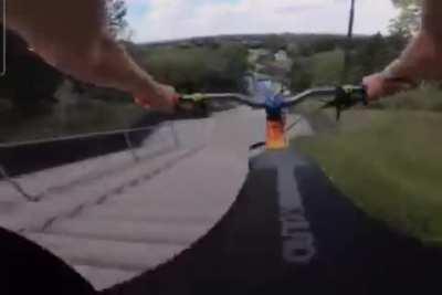 Stairs in Landgraaf, Netherlands after some redbull.