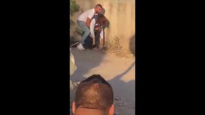 Israeli soldiers just shot Al Jazeera Palestinian journalist Sherine Abu Aqleh in the head while she was covering the Israeli raid on Jenin refugee camp