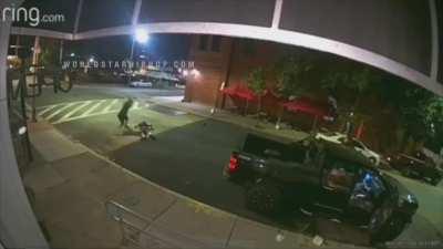 shit-talking the wrong person.