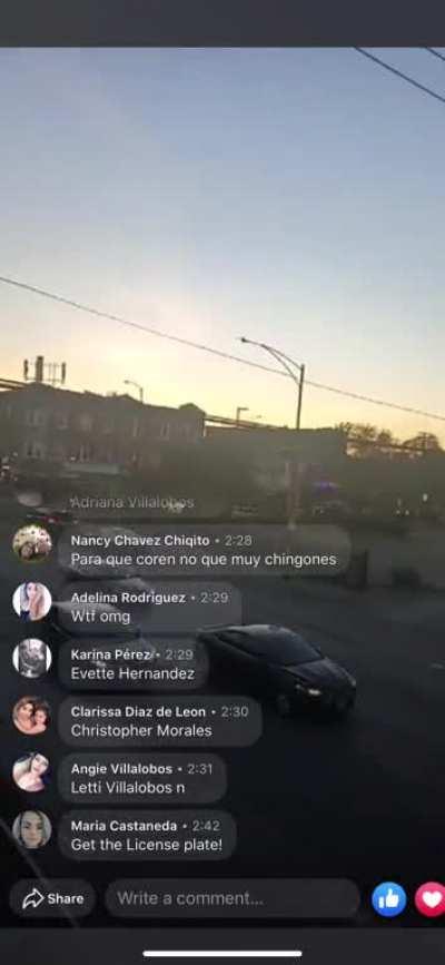 55th & Kedzie Latin Kings deter and ram looters. Cops turn a blind eye