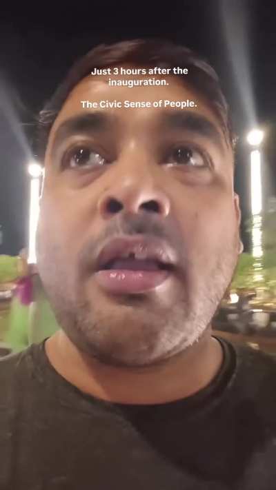 The govt has done its part by giving us Uzan Bazaar Riverfront Park, but it is up to us to keep it neat and clean by throwing waste in the designated bins. Let's all work together to protect and respect our public spaces for everyone’s benefit. 🙏🏻