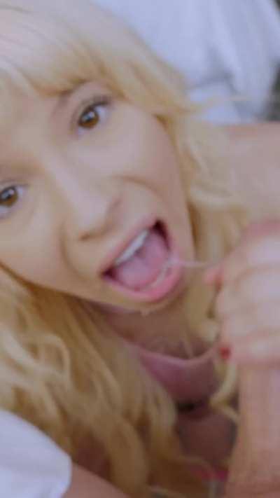 Enthusiastic POV Blowjob