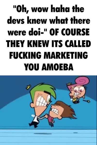 every single time a character's design is even slightly suggestive