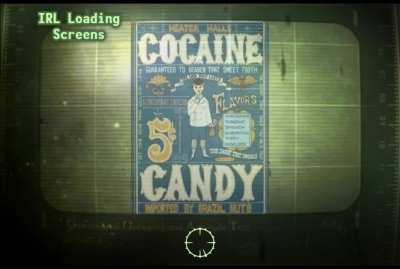 Vintage Ads as Fallout Loading Screens