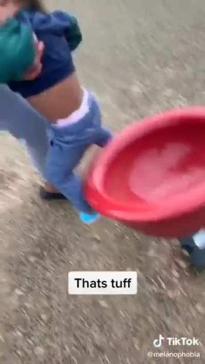 Dizzy boy can’t stay up😂