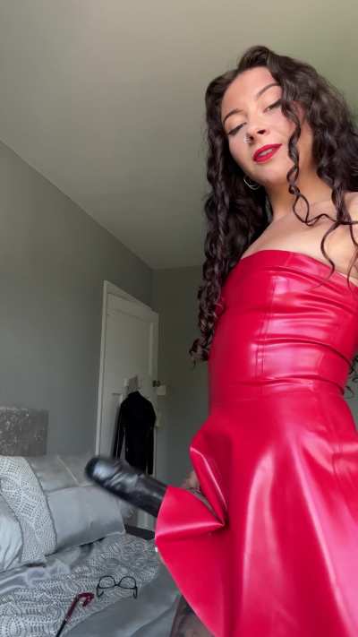 Every ounce of your being will be devoted to keeping this cock satisfied.