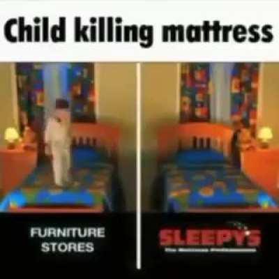SLEEPY'S Child Killing Mattress© $74.99 USD