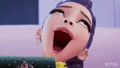 In K-Pop Demon Hunters (2025) I CANT ESCAPE THIS GIF AND I'M GOING INSANE SEEING IT EVERYWHERE