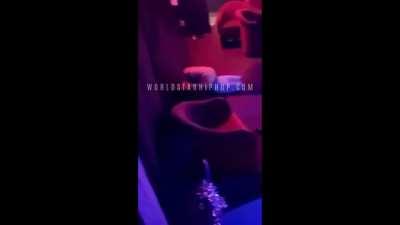 Girl Fight Choke Out in Strip Club
