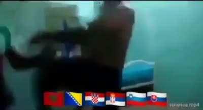 Balkan roomates be like