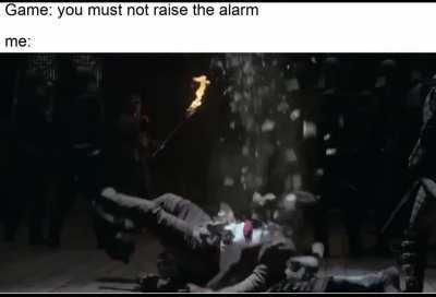 Whenever I try and stealth a Mongol Camp