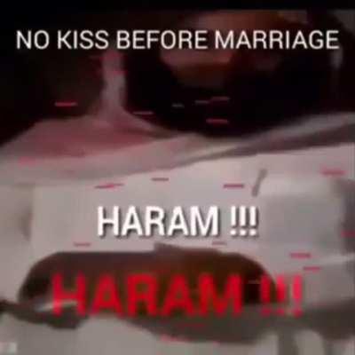 No kiss before marriage