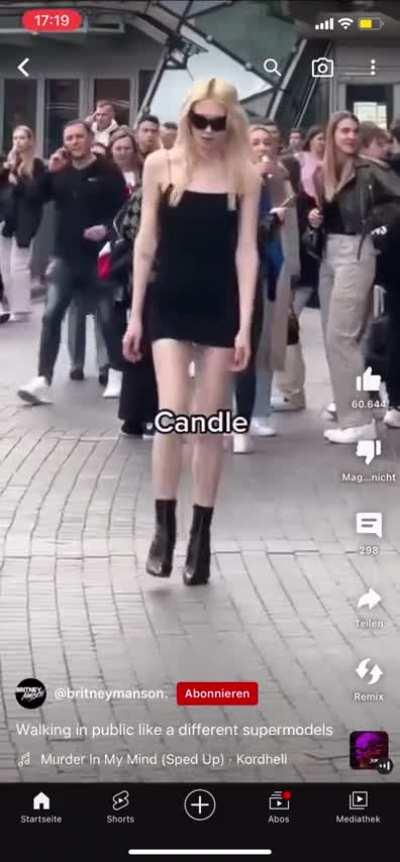 People at the back looks very embarrassed 