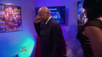 Mark Henry interrupts Aksana and Teddy Long